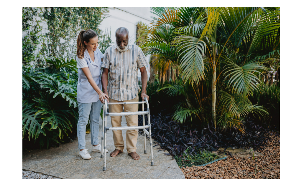 Multiple Sclerosis Neurological Physiotherapy session at home.